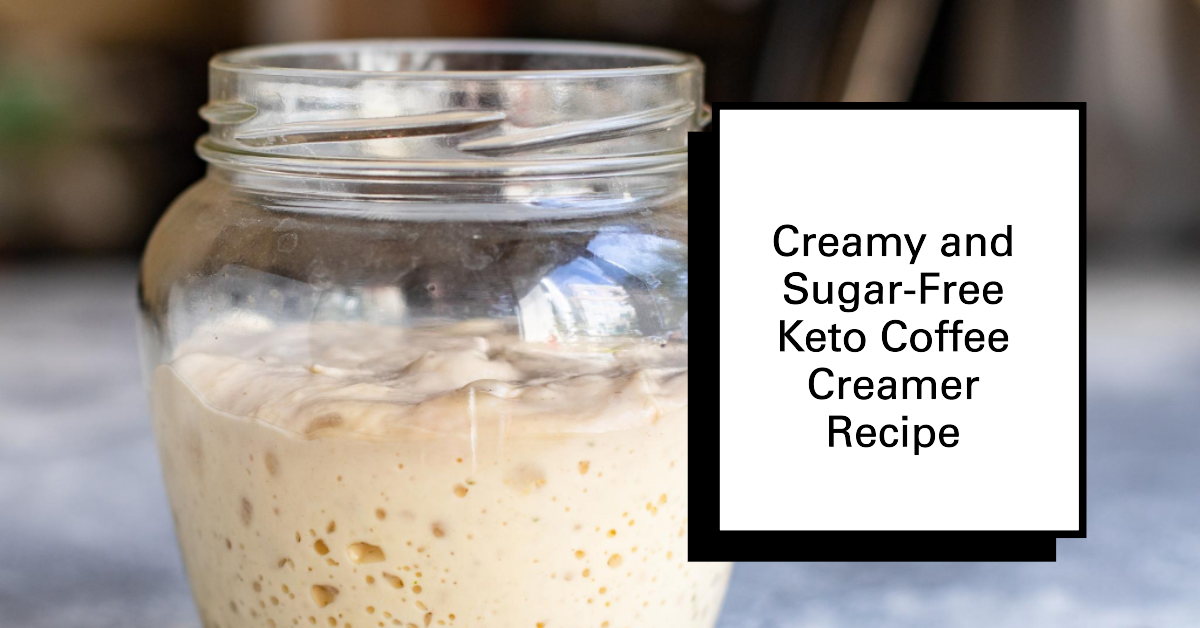 Keto Coffee Creamer Recipe (Creamy and Sugar Free) KetoGoods