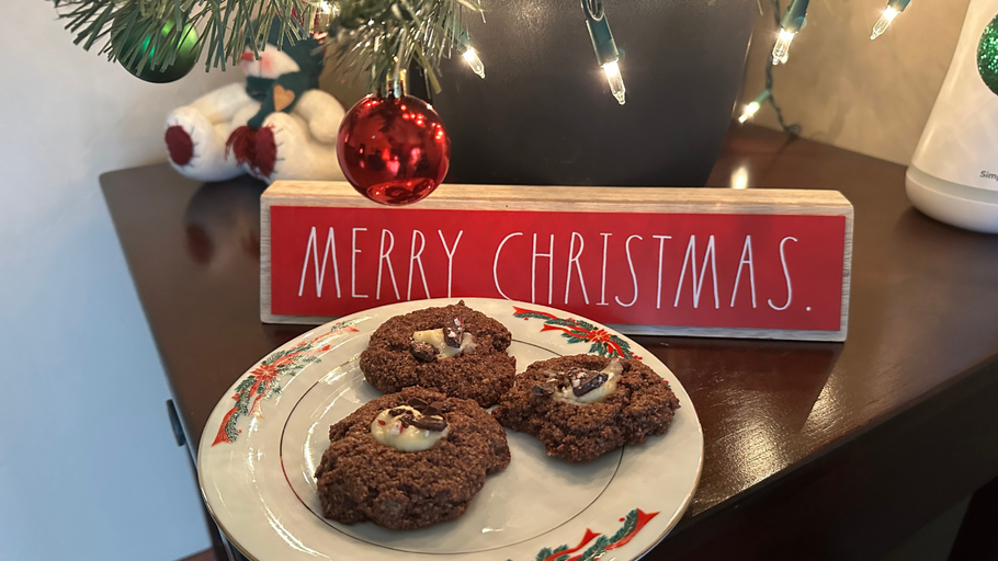 Easy Peppermint Bark Cookies perfect for Christmas