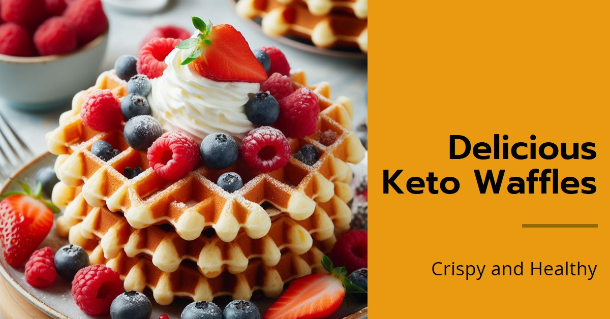 Our Crispiest Keto Waffle Recipe – KetoGoods