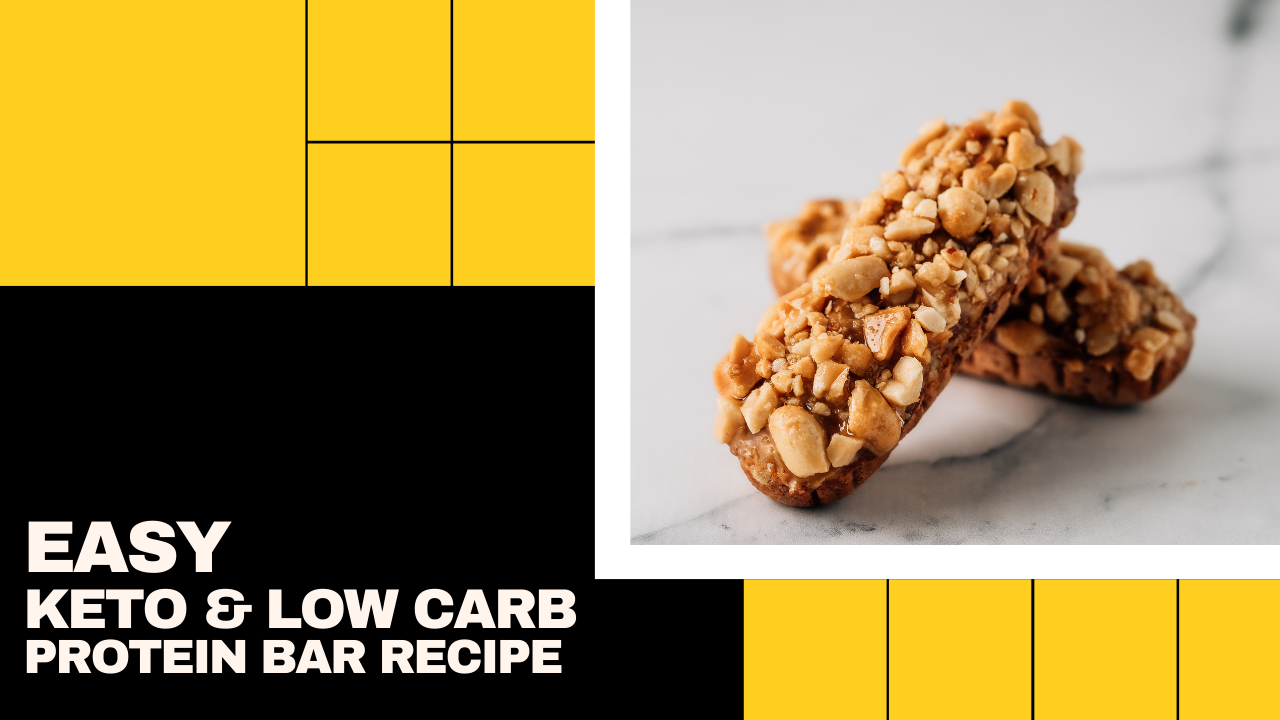 Easy Keto & Low Carb Protein Bar Recipe KetoGoods