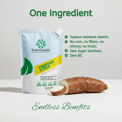 Fiberyum Tapioca Soluble Fiber Syrup (40oz)