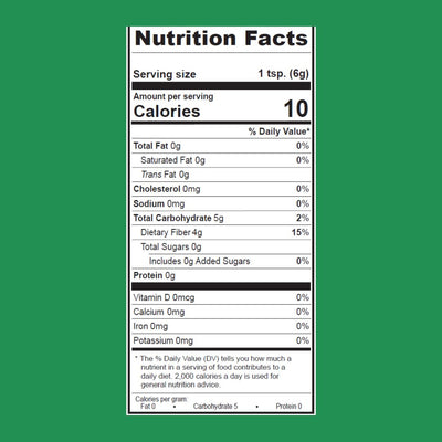 Fiberyum Tapioca Soluble Fiber Syrup (40oz)