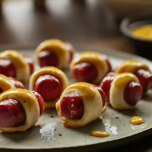 Load image into Gallery viewer, ketogoods drizzles maple flavored allulose with pigs in a blanket #KG-DZ-MA-16
