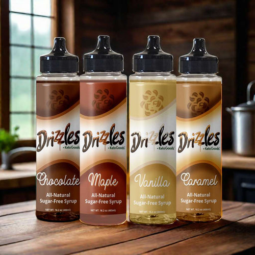 ketogoods drizzles all four bottles #ALL