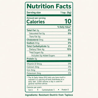 Fiberyum Soluble Tapioca Fiber Syrup (40oz)