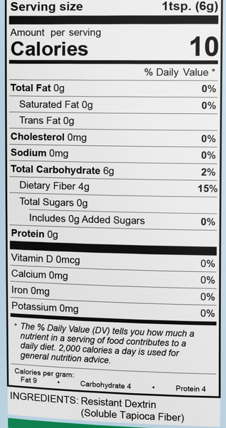 Fiberyum Tapioca Soluble Fiber Syrup