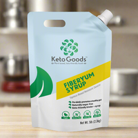 FY-RD-L-5.0 FiberYum tapioca based resistant dextrin prebiotic soluble tapioca fiber syrup 5lb front packaging #FY-RD-L-5.0