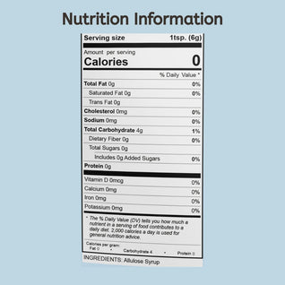 Allulose Syrup Sweetener (40oz)