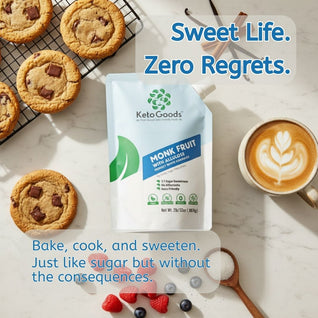 Monk Fruit + Allulose Granules - 30oz