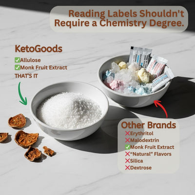 Monk Fruit + Allulose Granules - 30oz