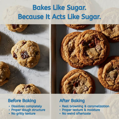 Monk Fruit + Allulose Granules - 30oz